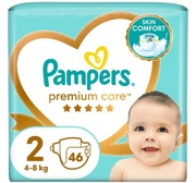 Pampers premium care 2, 4-8 kg 46 szt.