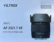 Viltrox AF 25mm f1.7 XF