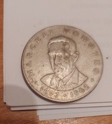 Moneta Marceli Nowotko 1977 r. 20 zł znak mennicy 