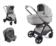 Chicco Bellagio Lunar Rock wózek 3w1 z fotelikiem Chicco Kory Plus