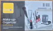 Multifunkcjonalny organizer na kosmetyki, 8 przegródek,przezroczysty,akryl