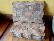 Hiszpańskie płytki elewacyjne imitacja kamienia 32 x 48 cm 10 szt.