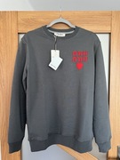 Nowa Piękna Bluza MIU MIU jak Hugo Boss Armani Tommy rozm. L, szara