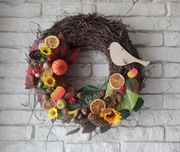Wianek jesienny. Średnica 39cm