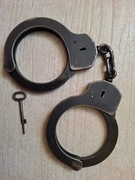 Kajdanki PPST polskie  MO Milicja ZOMO WSW SW  