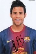 Gus LEDES oryginalny autograf! FC Barcelona