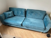 Kanapa rozkladana ze schowkiem