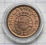 #3057 Mozambik 10 centavos 1960 UNC