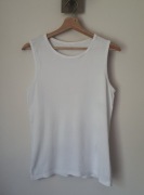 podkoszulek biały H&M 170 bawełna