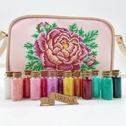 Zestaw haftu koralikovego 