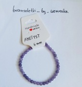 Bransoletka z ametystu