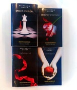 Seria 4 książek "Zmierzch, księżyc w nowiu, zaćmienie, przed świtem"