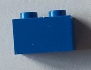 LEGO 3004 Niebieski klocek 1x2 4162 18szt