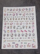Naklejki na paznokcie samoprzylepne sanrio hello kitty
