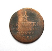 1/2 Krajcara 1789 r.  Prusy