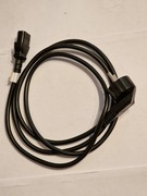 Kabel Zasilający PC/Monitor C13 Prosty - 1.8 m (Wtyk Kątowy)