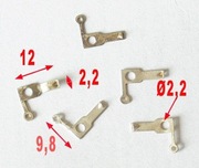 KOŃCÓWKA LUTOWNICZA ŁĄCZÓWKA 40 szt srebrzona