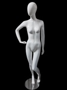 Manekin damski biały całopostaciowy 