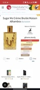 Sugar Me Creme Brulee Maison Alhambra 5ml gourmand Arabskie decant