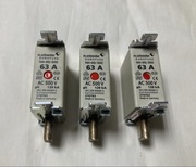 Wkładki, bezpiecznik 63A
