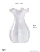 Plastikowy wazon na kwiaty