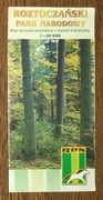 Roztoczański Park Narodowy - mapa turystyczno-przyrodnicza 2000