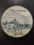 Talerz dekoracyjny Cartuja de Valldemossa – Majorka, pamiątka, 22,4 cm