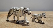 Schleich zestaw 2 tygrysów duży plus mały figurki
