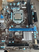 Płyta główna MSI B75MA-E31 + Procesor Intel Core i5-3300k