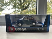 Bburago Model Samochodu Fiat 500L 1968 - skala 1:18 Granatowy