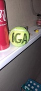 Pilka tenisowa podpisana iga