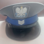 Czapka służbowa policyjna, rozmiar 59