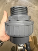 śrubunek PVC U 75x2 1/2 gz / złączka Kw Gz