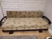 Sprzedam używaną kanapę z możliwością spania