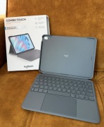 Klawiatura Logitech Combo Touch iPad Air 11” M2 / 5 gen. Stan bardzo dobry