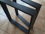 Metalowe nogi stołu stolika ławy 70x65 Profil 10/2