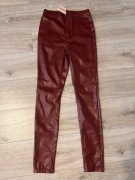 Missguided Spodnie skórkowe 