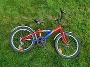 Fajny rower z przerzutkami górski sprawny w ładnym stanie koło 20 7-9 lat