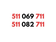 511 069 711 i 511 082 711 STARTERY ORANGE KARTY SIM PARA ZŁOTE ŁATWE NUMERY