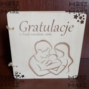 Kartka gratulacje dla rodziców z okazji narodzin #MiszMówiszMasz