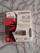 Zestaw 2x Pendrive Kingston 16GB + 8GB OTG | NOWE | Oryginalne