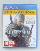 PS4 Gra WIEDZMIN lll Dziki Gon j.PL Edycja Gry Roku na konsole PlayStation4