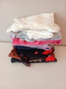 104cm 110 3-4lata mega paka ubranek ubranka dla dziewczynki dziecka 