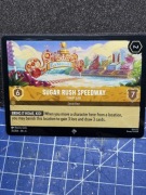 Disney Lorcana - Sugar Rush Speedway EN 35/204 (MINT)