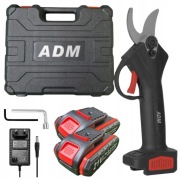 SEKATOR AKUMULATOROWY ELEKTRYCZNY ADM 21V DWIE BATERIE WALIZKA KOMPLET ADM