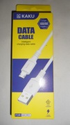 KAKU Kabel Przewód 2,8A 1m MICRO USB  biały