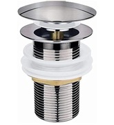 Korek typu klik-klak do odpływu umywalki, bez przelewu, nowoczesny