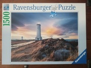 puzzle Ravensburger 1500 - "Latarnia morska Akranes, Islandia"
