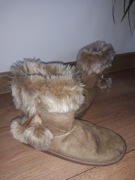 Buty zimowe z futerkiem, trzewiki, kozaki