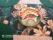 Taca /Patery z żywicy i drewna 